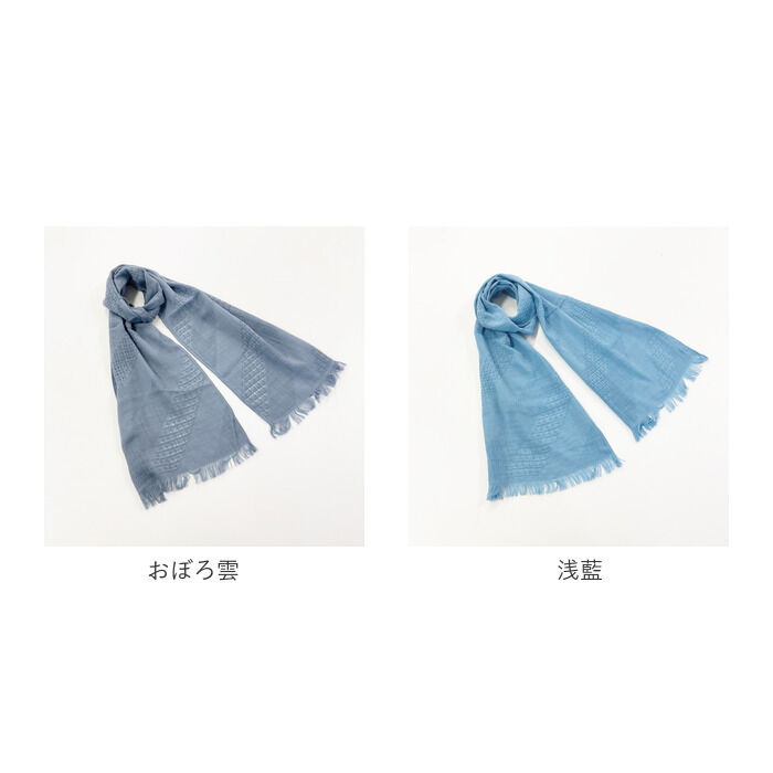 BACKYARD FAMILY「ストール マフラー uv 通販 コットンマフラー タオルマフラー 今治産 四季彩マフラー」|マフラー|