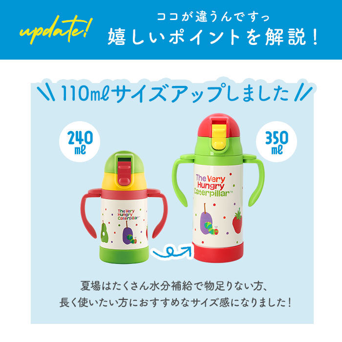 BACKYARD FAMILY「SKATER スケーター 水筒 ストロー ステンレス キャラクター 通販 超軽量 マグ ベビーマグ」|食器・キッチングッズ|