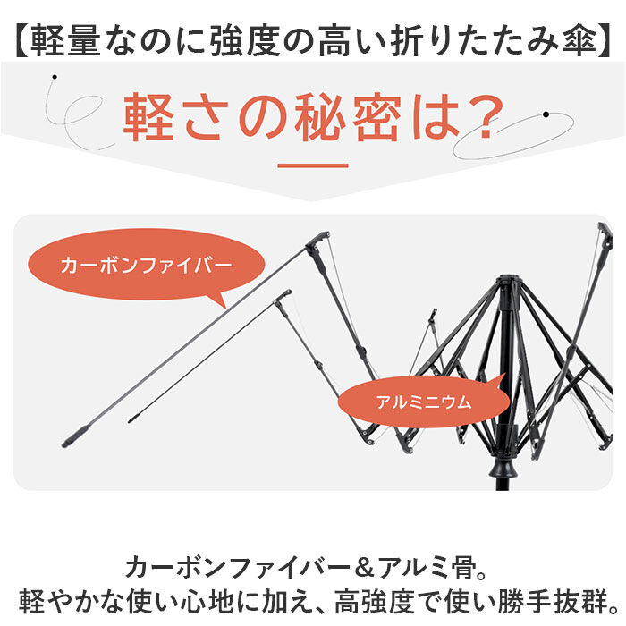 BACKYARD FAMILY「KIZAWA 折りたたみ傘 形状安定 通販 自動開閉傘 折り畳み傘 ワンタッチ たたみやすい」|傘|