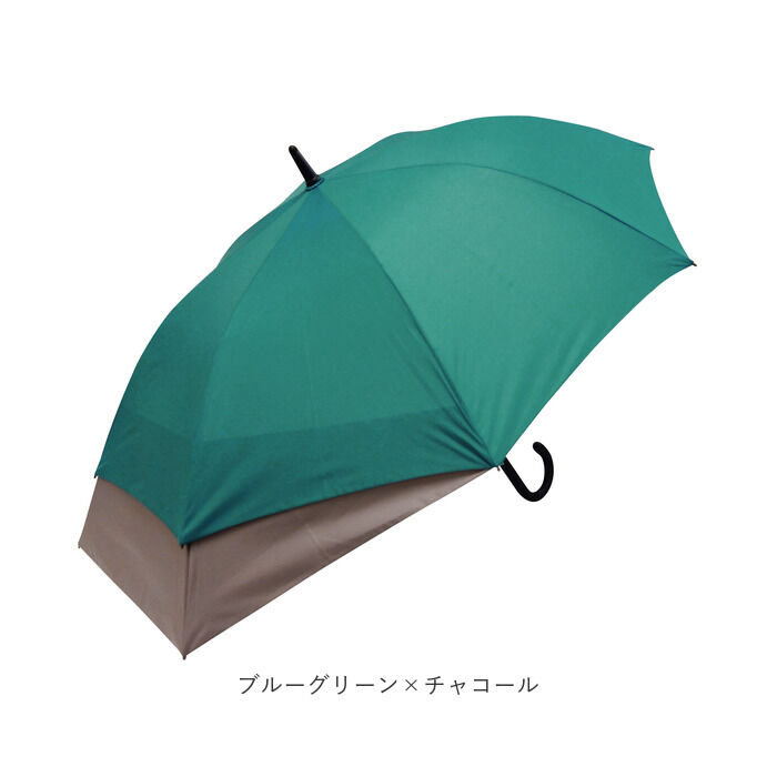 BACKYARD FAMILY「雨傘 レディース 長傘 通販 60cm スライド ワンタッチ ジャンプ式 グラスファイバー」|傘|