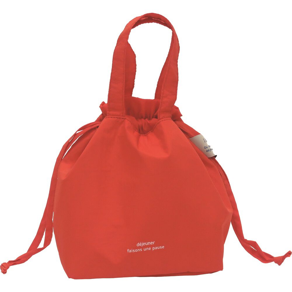 BACKYARD FAMILY「ランチバッグ かわいい 通販 l a flaner ラ フラネ ランチポーチ お弁当袋 巾着ポーチ」|食器・キッチングッズ|オレンジ1
