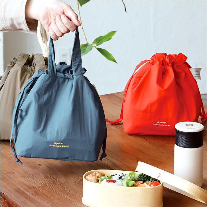 BACKYARD FAMILY「ランチバッグ かわいい 通販 l a flaner ラ フラネ ランチポーチ お弁当袋 巾着ポーチ」|食器・キッチングッズ|