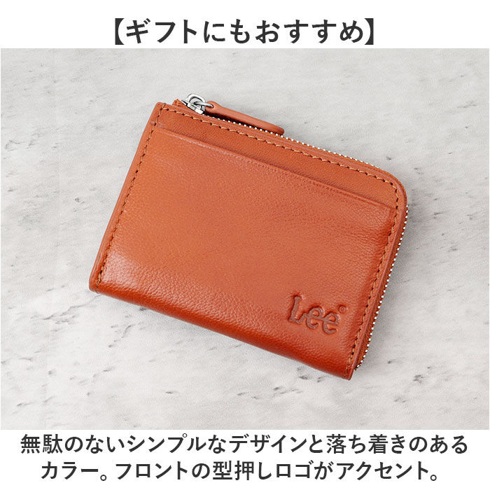 BACKYARD FAMILY「Lee リー 財布 パスケース付き 通販 小銭入れ メンズ さいふ コインケース 革財布 ブランド」|コインケース|