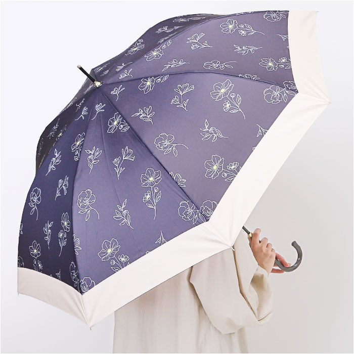 BACKYARD FAMILY「おしゃれ 長傘 レディース 通販 ジャンプ傘 60cm 傘 ジャンプ かさ カサ 雨傘 丈夫」|傘|