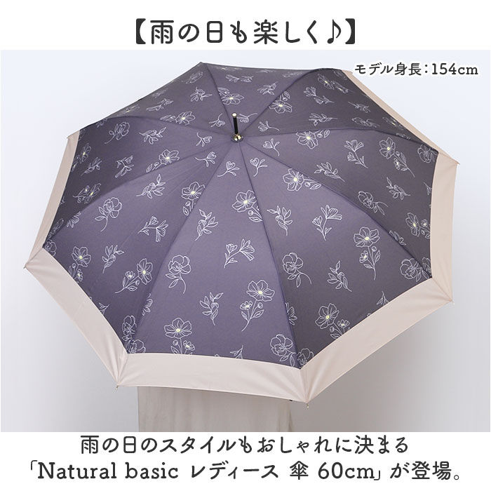 BACKYARD FAMILY「おしゃれ 長傘 レディース 通販 ジャンプ傘 60cm 傘 ジャンプ かさ カサ 雨傘 丈夫」|傘|