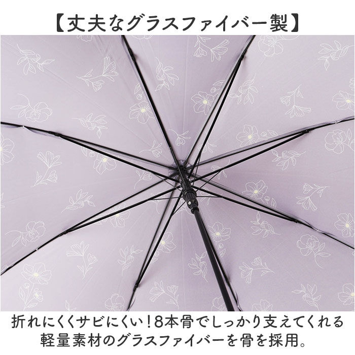 BACKYARD FAMILY「おしゃれ 長傘 レディース 通販 ジャンプ傘 60cm 傘 ジャンプ かさ カサ 雨傘 丈夫」|傘|
