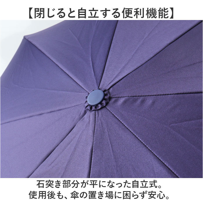 BACKYARD FAMILY「逆さ傘 おしゃれ 通販 長傘 手開き 60cm 逆さ 傘 濡れない傘 車 濡れない 自立する傘」|傘|