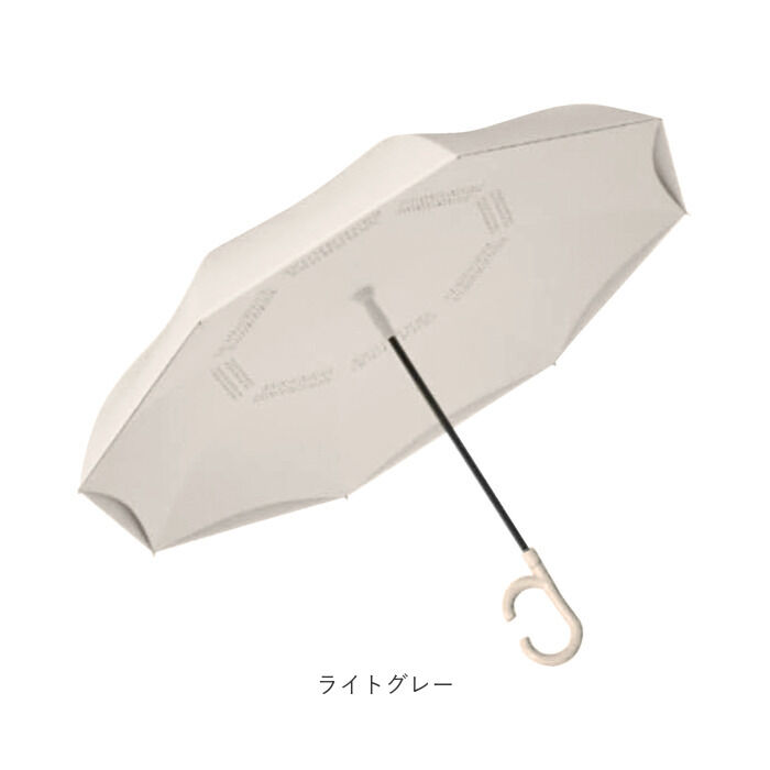 BACKYARD FAMILY「逆さ傘 おしゃれ 通販 長傘 手開き 60cm 逆さ 傘 濡れない傘 車 濡れない 自立する傘」|傘|