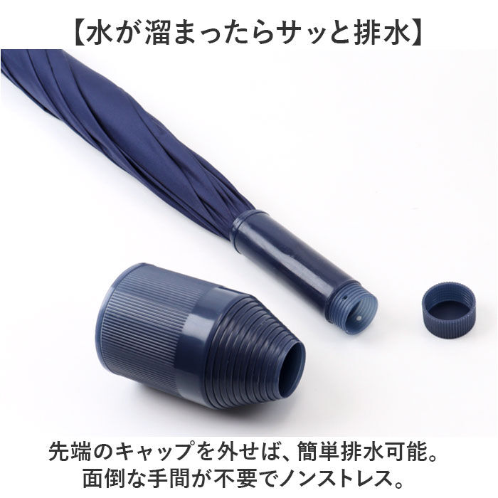 BACKYARD FAMILY「濡れない傘 メンズ 通販 車 傘 濡れない ぬれないンブレラ 手開き 65cm ジャンプ傘 耐風傘」|傘|