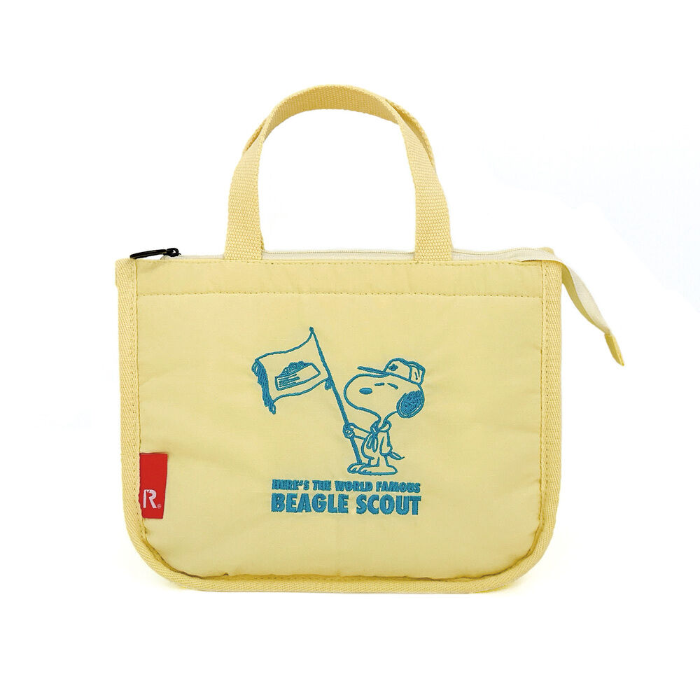 BACKYARD FAMILY「ルートート スヌーピー バッグ ROOTOTE 8426 通販 保冷バッグ SNOOPY」|トートバッグ|イエロー1