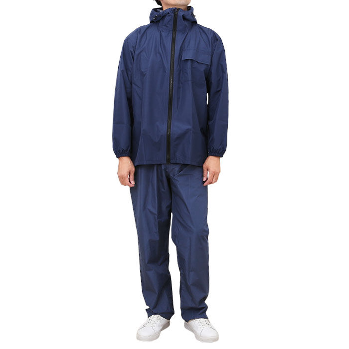 BACKYARD FAMILY「コヤナギ レインウェア レインスーツ 上下 通販 RB-450 メンズ 合羽 カッパ かっぱ 雨具」|レインコート|