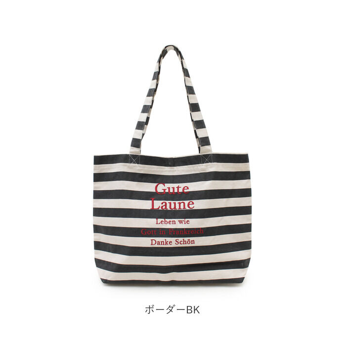 BACKYARD FAMILY「トートバッグ 大きめ 通販 肩掛けバッグ ロゴ刺繍 ラージトート ショルダーバッグ 大容量 軽量」|トートバッグ|