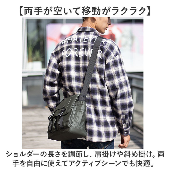 BACKYARD FAMILY「メッセンジャーバッグ メンズ 通販 メッセンジャーバック ショルダーバッグ ショルダーバック」|ショルダー・メッセンジャー|