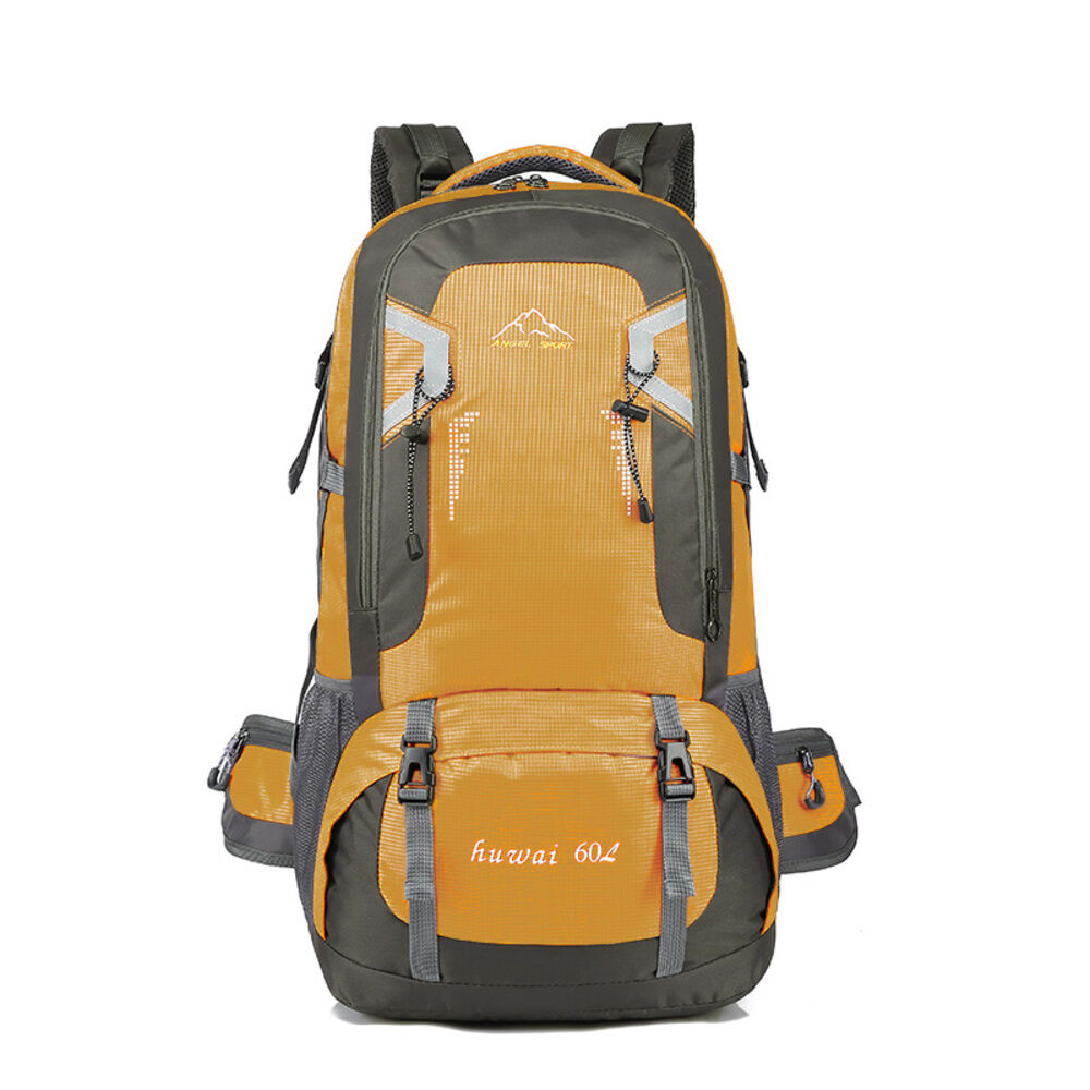 BACKYARD FAMILY「登山 リュック 通販 大容量 60l レディース メンズ バックパック 山登り ハイキング」|リュック|イエロー1