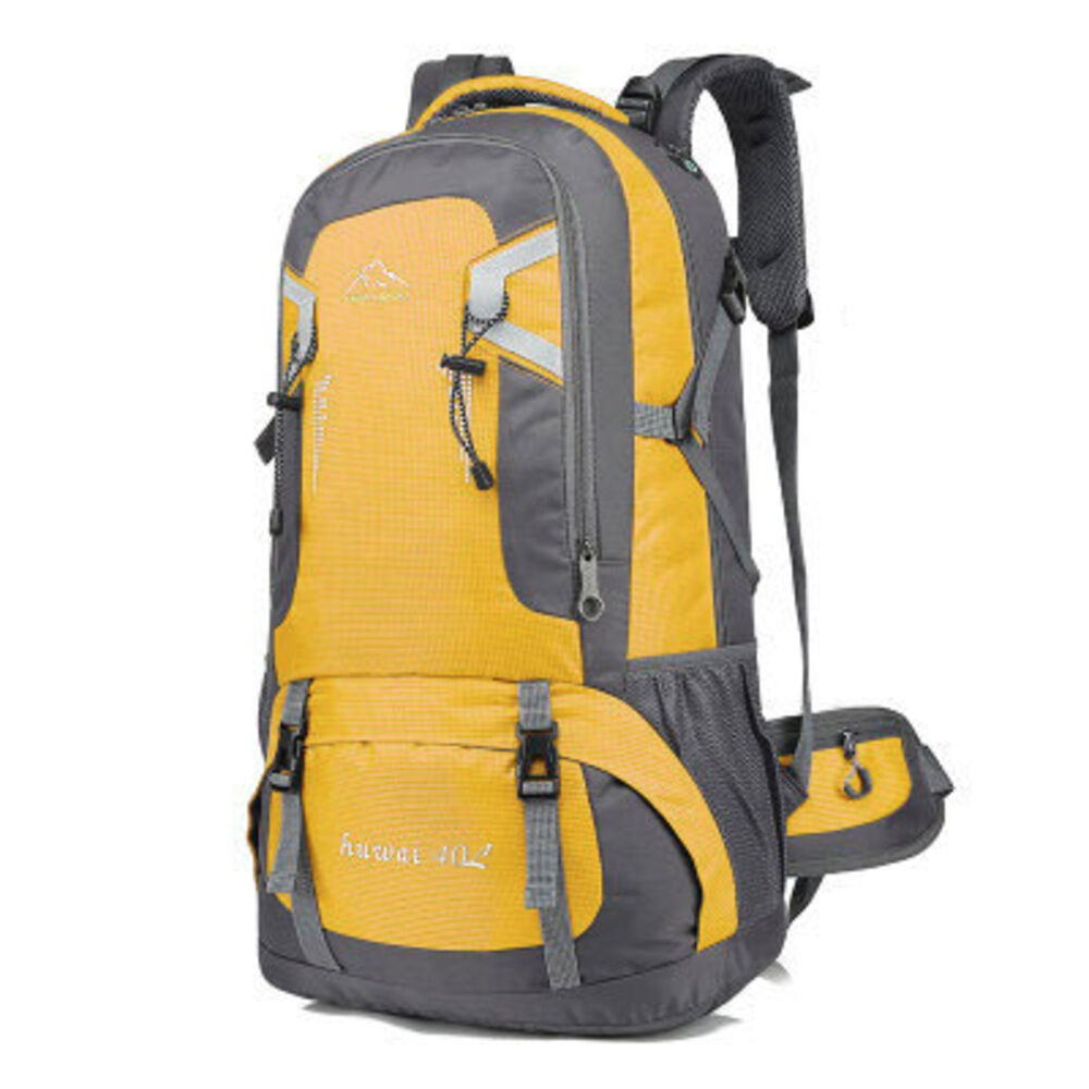 BACKYARD FAMILY「登山 リュック 通販 大容量 60l レディース メンズ バックパック 山登り ハイキング」|リュック|イエロー2