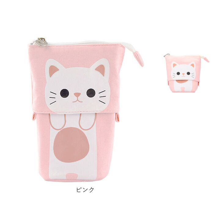 BACKYARD FAMILY「ペンケース かわいい 通販 ねこ 筆箱 ふで箱 ふでばこ 文房具 文具 ポーチ 筆入れ 女の子」|その他|
