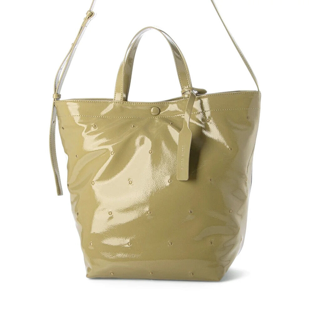 cache cache「カシュカシュ cachecache バッグ 10-00-03200 通販 トートバッグ」|トートバッグ|グリーン1