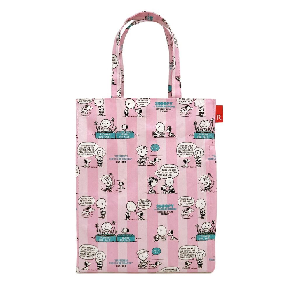 ROOTOTE「ルートート スヌーピー ROOTOTE 8430 通販 トートバッグ トートバック レッスンバッグ」|トートバッグ|ピンク1