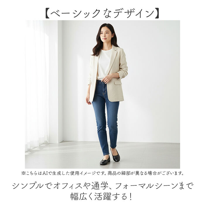 BACKYARD FAMILY「パンプス ラウンド 通販 フラットシューズ フラットパンプス レディース 靴 合皮 フェイクレザー」|パンプス|
