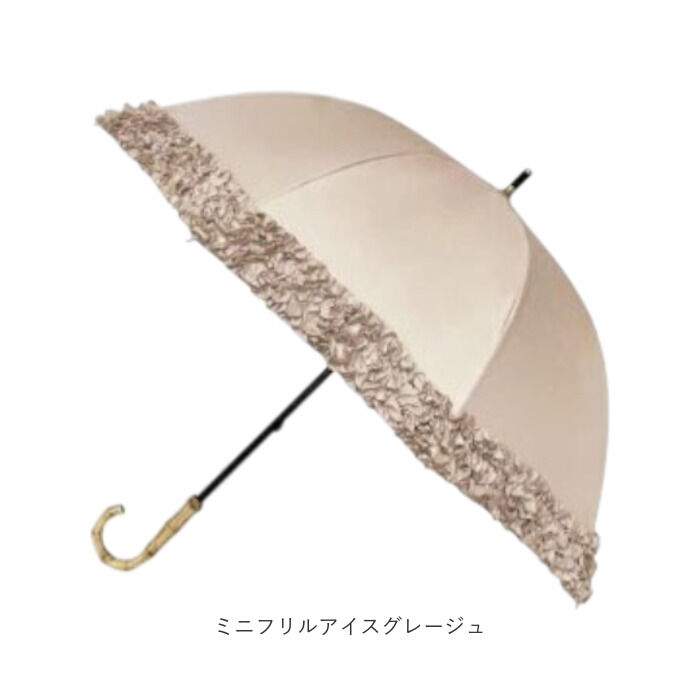 BACKYARD FAMILY「長傘 晴雨兼用 通販 pink trick ピンクトリック 日傘 フリル傘 ミニフリル傘 おしゃれ」|傘|