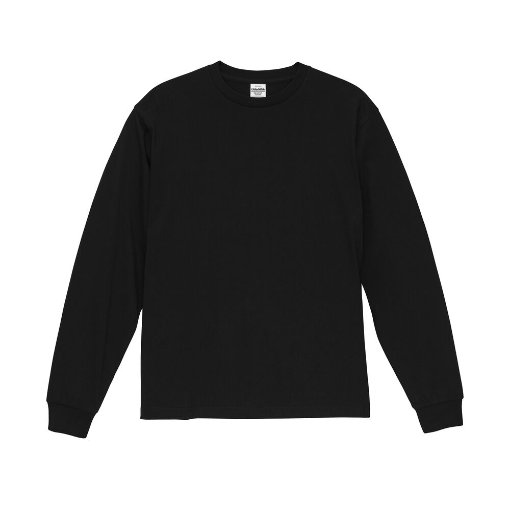 BACKYARD FAMILY「united athle ユナイテッドアスレ 長袖 Tシャツ 1111-01 通販 長袖Tシャツ」|Tシャツ・カットソー|ブラック1