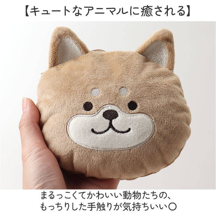 BACKYARD FAMILY「パスケース リール付き ぬいぐるみ 通販 定期入れ もちもちリール付きパスケース icカードケース」|定期入れ|