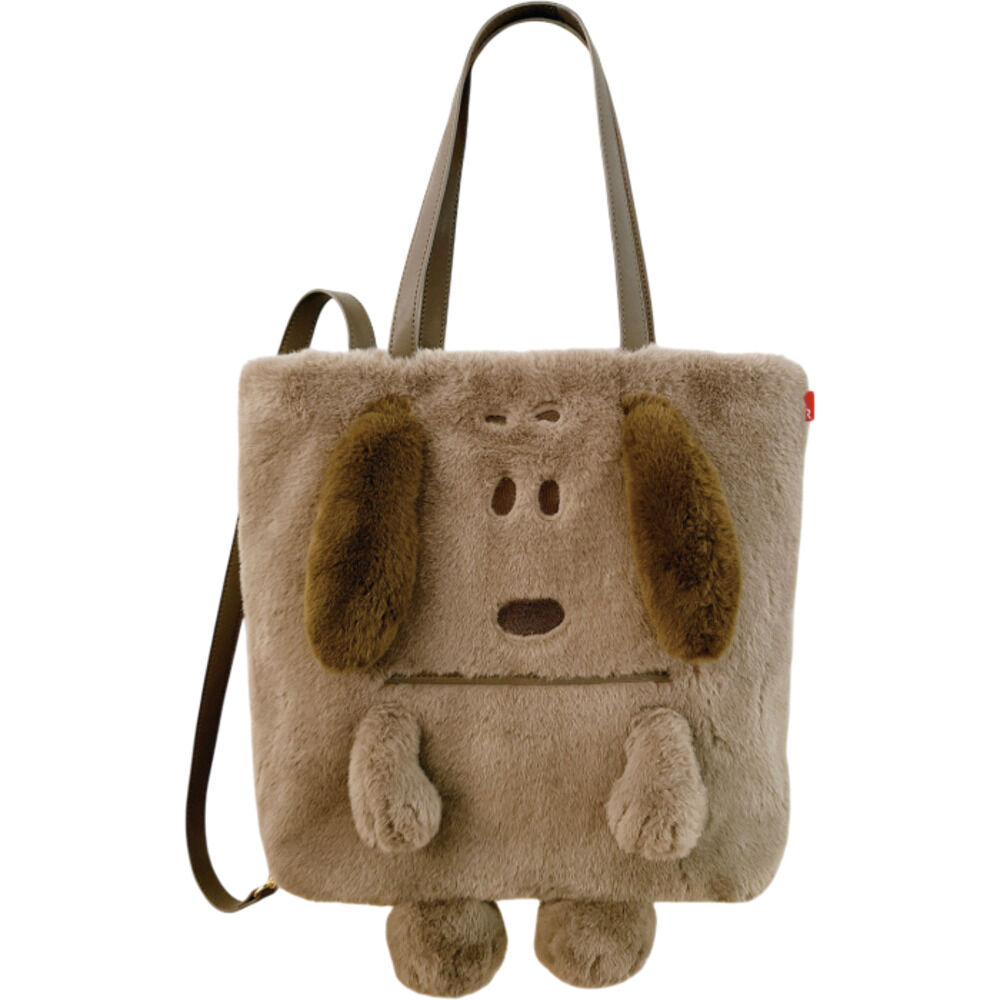 ROOTOTE「ROOTOTE ルートート トートバッグ 8416 通販 スヌーピー SNOOPY 肩掛け」|トートバッグ|ブラウン1