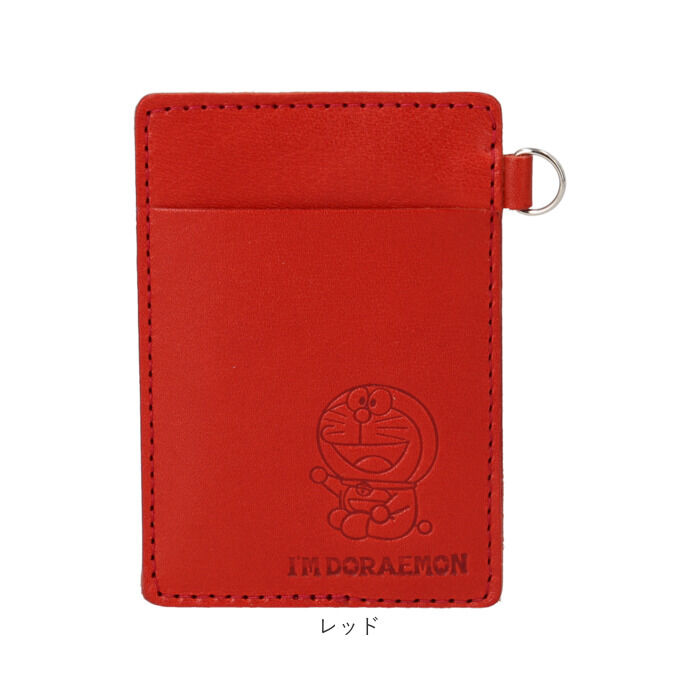 BACKYARD FAMILY「ドラえもん パスケース dor-54 通販 日本製 栃木レザー 姫路レザー 定期入れ」|定期入れ|