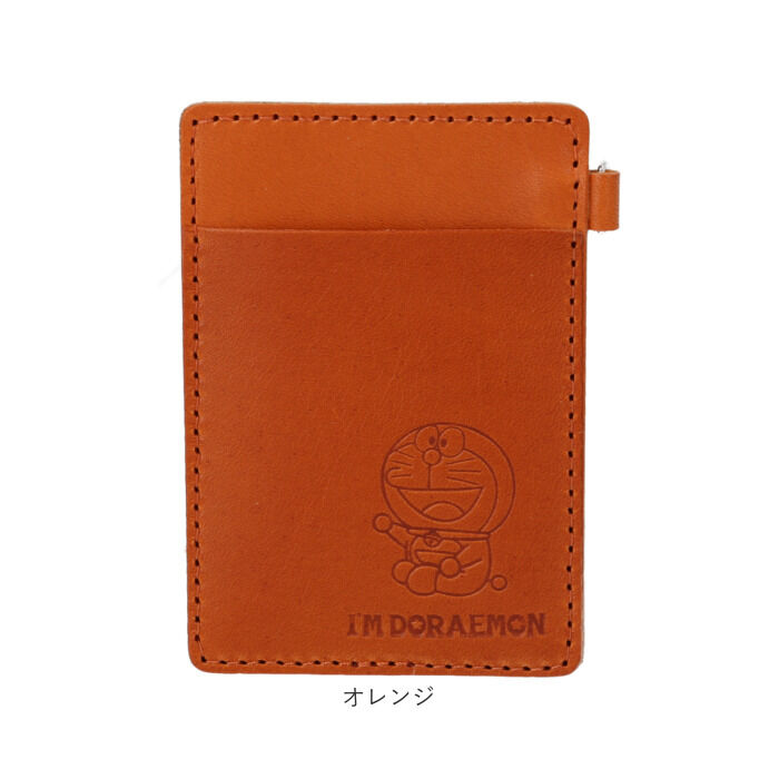 BACKYARD FAMILY「ドラえもん パスケース dor-54 通販 日本製 栃木レザー 姫路レザー 定期入れ」|定期入れ|