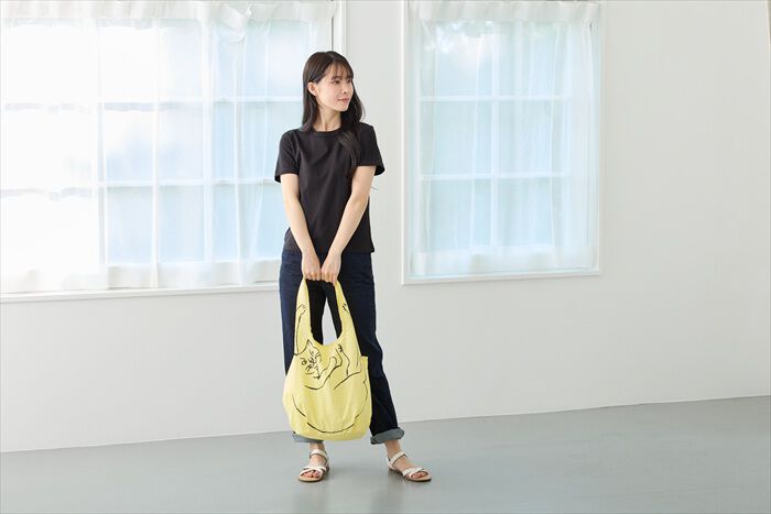 ROOTOTE「トートバッグ ブラサガリネコ 通販 レディース おしゃれ ショルダーバッグ 肩掛け ハンドバッグ」|エコバッグ|
