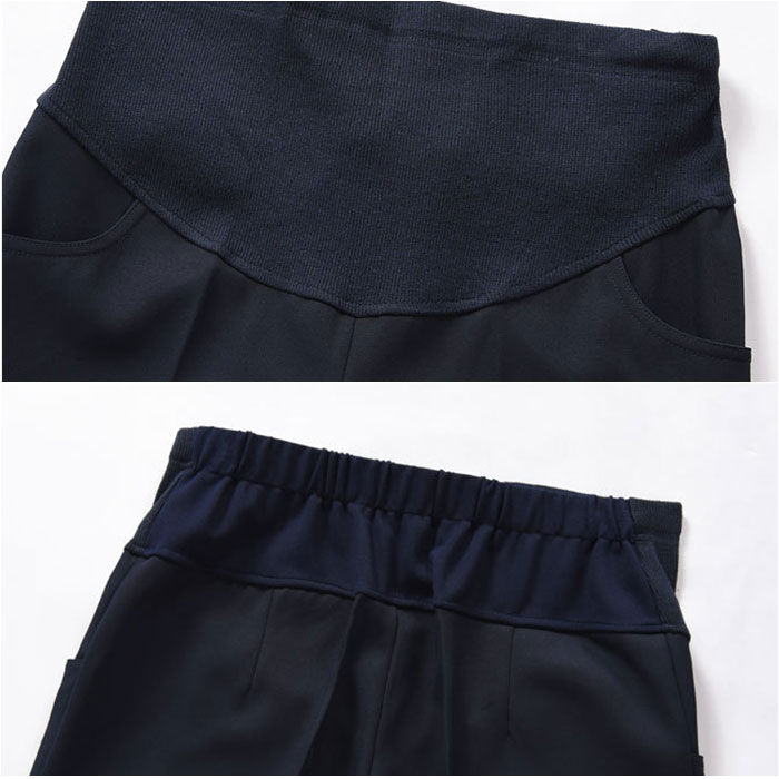 BACKYARD FAMILY「マタニティパンツ 9分丈 レディース 通販 パンツ テーパードパンツ ワイドパンツ」|マタニティ・ママグッズ|