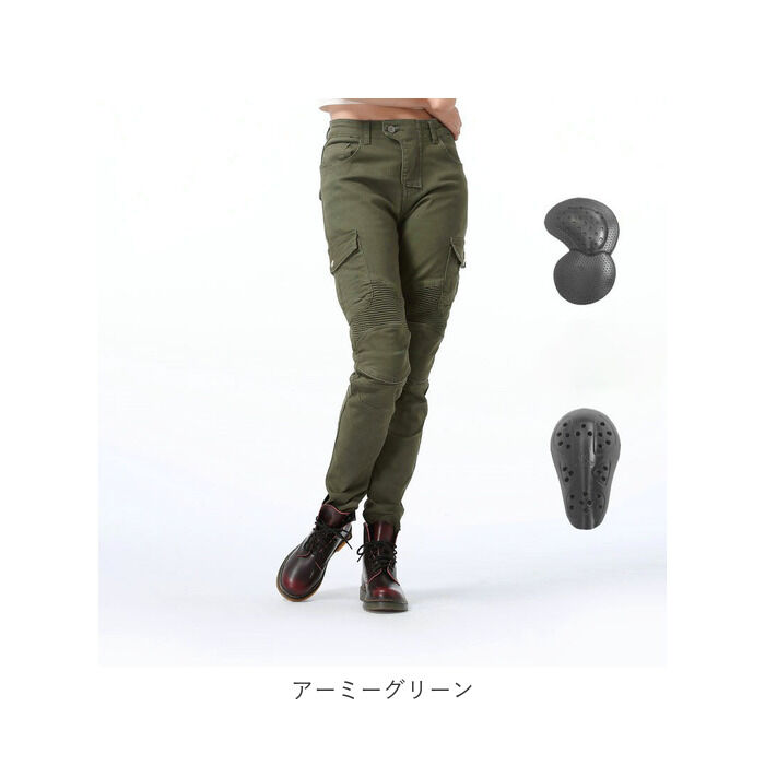 BACKYARD FAMILY「バイクパンツ ライダーパンツ バイクウェア レディース 通販 プロテクター付 ジーンズ デニム」|その他|