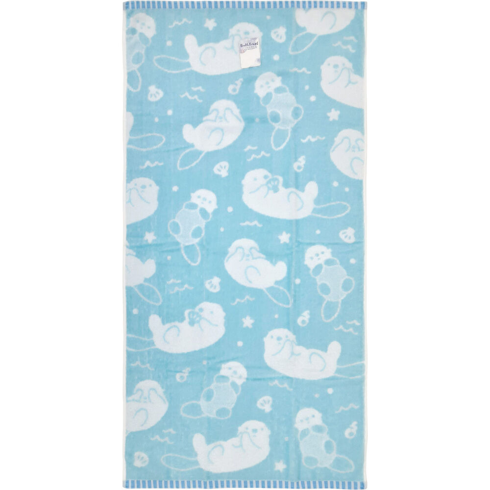 BACKYARD FAMILY「綿100% バスタオル 通販 バス タオル 60&times;120cm コットン かわいい おしゃれ こども」|タオル|ブルー2