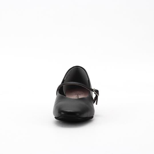 銀座かねまつ「LSFC2572SHPBLK 【SOFTIQUE】【本革】【防水】アクアベルソフトストラップパンプス」|パンプス|