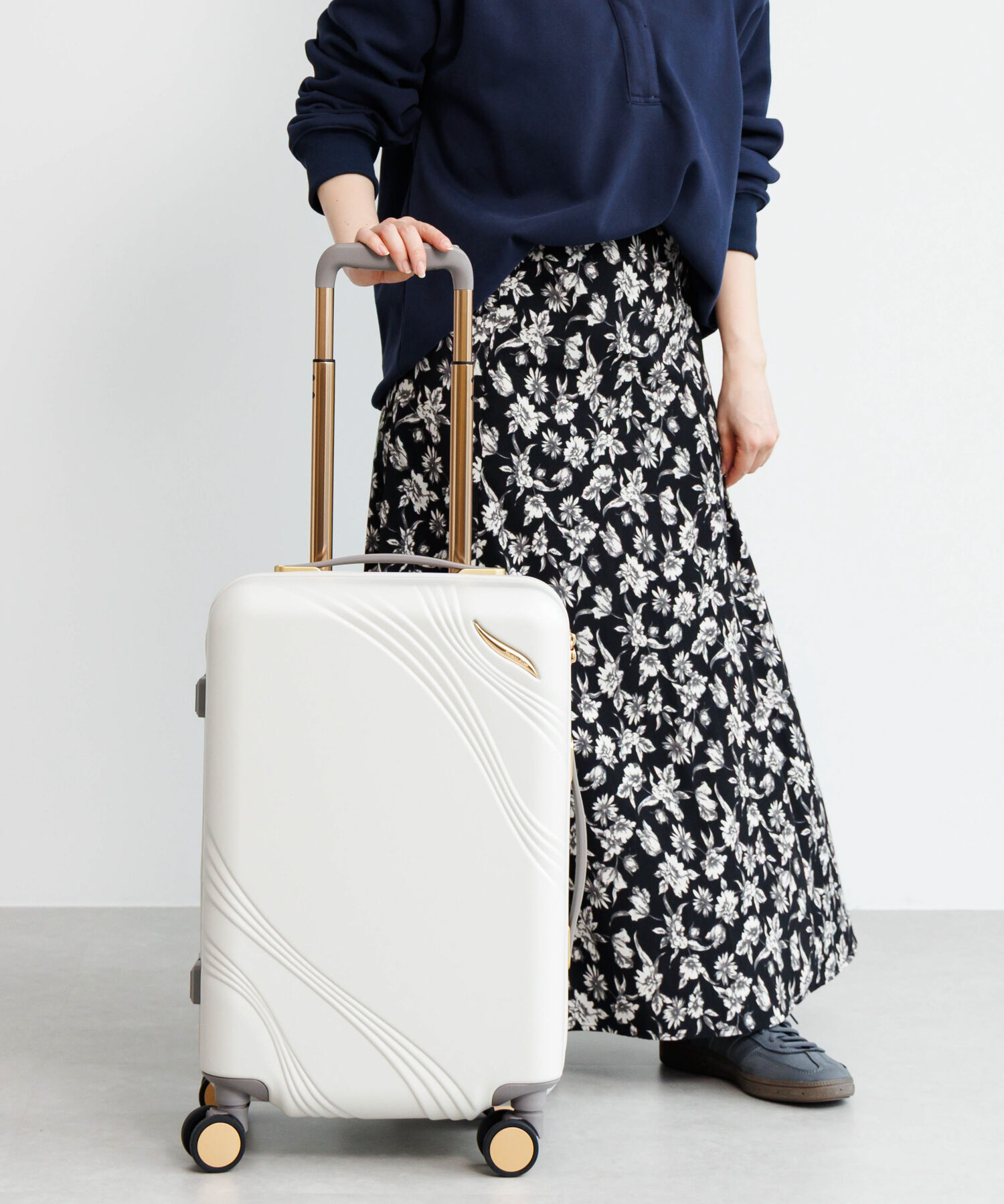  「Jewelna Rose メリエル スーツケース キャリーケース Sサイズ 35L 機内持ち込み 09371」|キャリーケース|