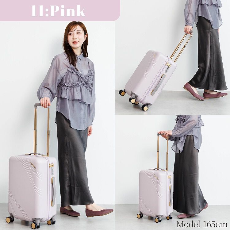  「Jewelna Rose メリエル スーツケース キャリーケース Sサイズ 35L 機内持ち込み 09371」|キャリーケース|