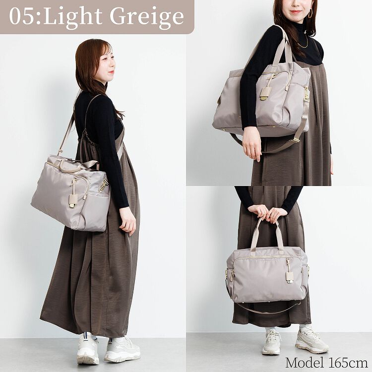  「Jewelna Rose ルフィーヌ・トラベルバッグ ボストンバッグ ショルダーベルト付 16344」|トートバッグ|