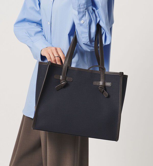 UNITED ARROWS「＜GIANNI CHIARINI＞MARCHELLA トートバッグ」|トートバッグ|NAVY