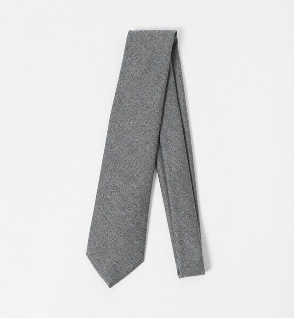 UNITED ARROWS「 ＜ERRICO FORMICOLA＞ソリッド ネクタイ」|ネクタイ・蝶ネクタイ|MD.GRAY