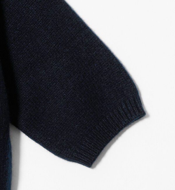 UNITED ARROWS「CA/W ハーフスリーブ Vネック ニット」|ニット・セーター|