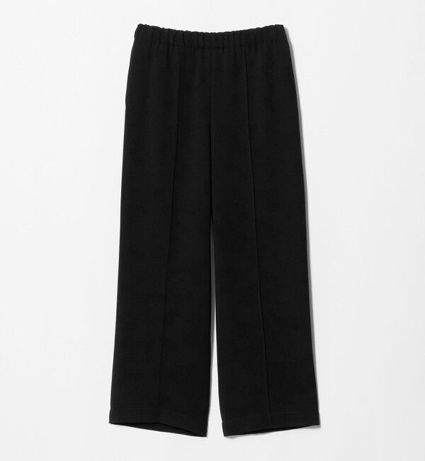 UNITED ARROWS「COMFY イージーパンツ ‐ウォッシャブル 防汚 UVカット‐」|スラックス|BLACK