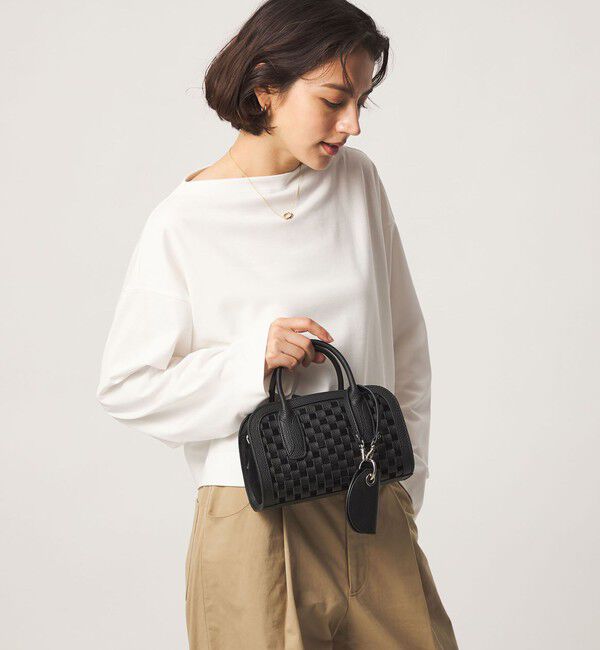 UNITED ARROWS green label relaxing「【別注】＜Hyman Roth＞編み込みバッグ」|ショルダー・メッセンジャー|