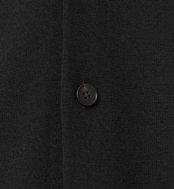 UNITED ARROWS green label relaxing「クレープヤーン 長袖 ニット ポロカーディガン -ハンドウォッシャブル-」|カーディガン|