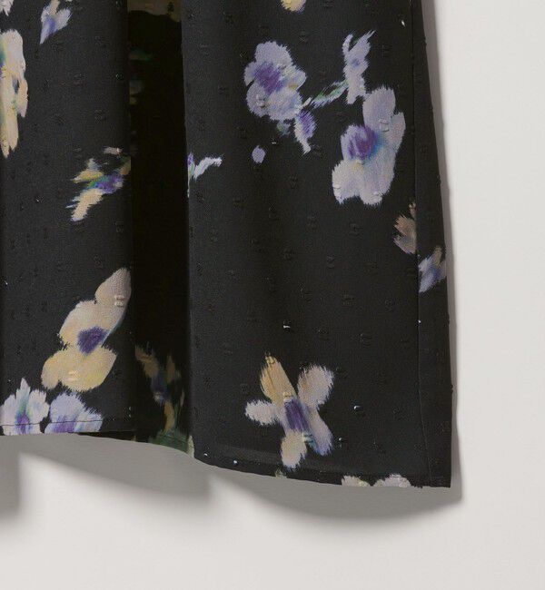 EMMEL REFINES「＜EMMEL REFINES＞EM カットドビー プリント ティアード ワンピース」|ワンピース|