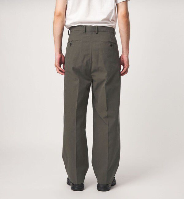UNITED ARROWS green label relaxing「ハイツイスト 2P ワイド ストレート パンツ W5」|チノ|
