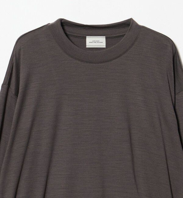 UNITED ARROWS green label relaxing「クリア ウール クルーネック カットソー」|Tシャツ・カットソー|