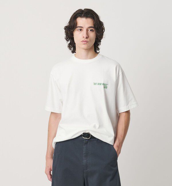 BEAUTY&YOUTH UNITED ARROWS「【別注】＜EIZIN SUZUKI＞DEL MAR MOTEL プリント Tシャツ」|Tシャツ・カットソー|