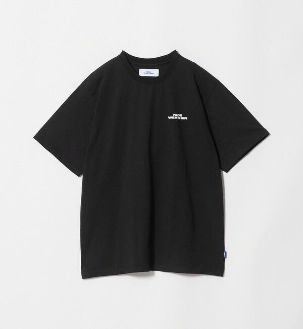 NICE WEATHER「＜NICE WEATHER＞ロゴ Tシャツ」|Tシャツ・カットソー|BLACK
