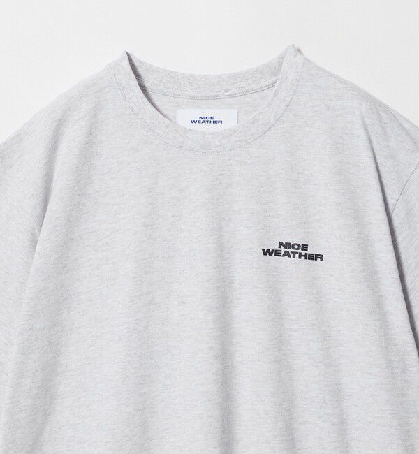 NICE WEATHER「＜NICE WEATHER＞ロゴ Tシャツ」|Tシャツ・カットソー|