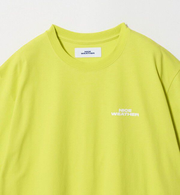 NICE WEATHER「＜NICE WEATHER＞ロゴ Tシャツ」|Tシャツ・カットソー|